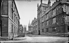 Bodleian Library, Oxford, Oxfordshire, 1875. Creator: Henry Taunt