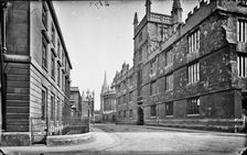 Bodleian Library, Oxford, Oxfordshire, 1875. Creator: Henry Taunt