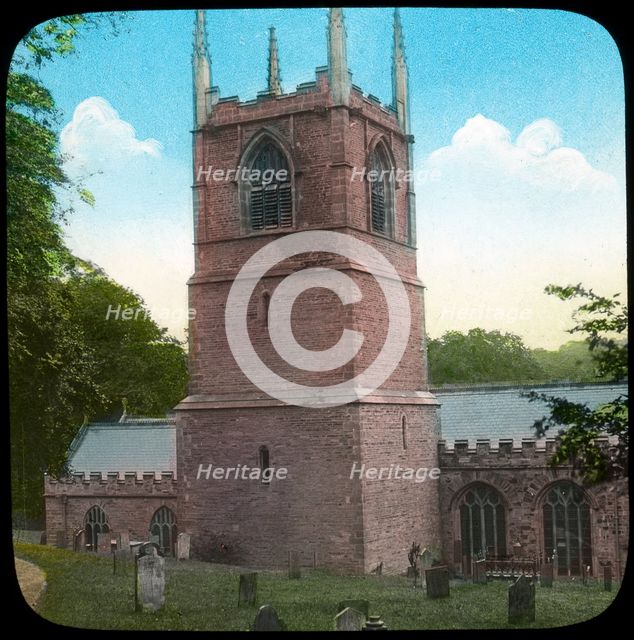 Bodmin Church, Cornwall, late 19th or early 20th century. Artist: Church Army Lantern Department