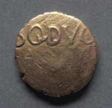 Bodvoc Stater of the Dobunni (obverse), c. 40 B.C.. Creator: Unknown