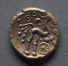 Bodvoc Stater of the Dobunni (reverse), c. 40 B.C.. Creator: Unknown