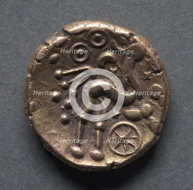 Bodvoc Stater of the Dobunni (reverse), c. 40 B.C.. Creator: Unknown.