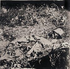 Body of dead German soldier, c1914-c1918