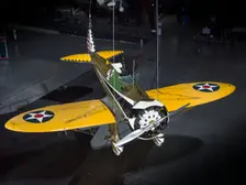 Boeing P-26A Peashooter, 1934. Creator: Boeing Aircraft Co.