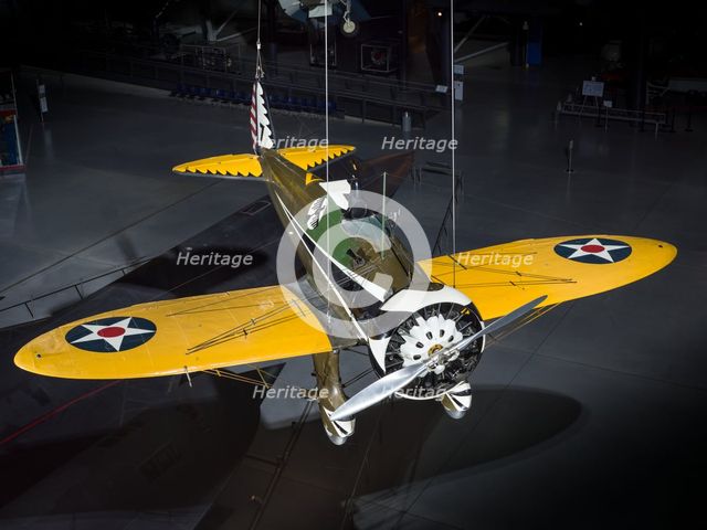 Boeing P-26A Peashooter, 1934. Creator: Boeing Aircraft Co..