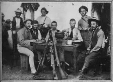 Boer Telegraphists at Tea 1900