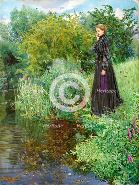 Boer War, 1900-1901 -  Last Summer Things Were Greener, 1901. Creator: Byam Shaw.