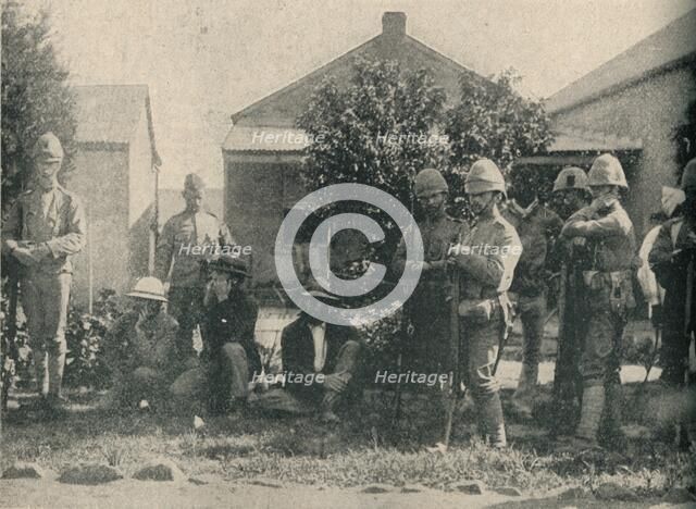 'Boer Prisoners', 1902. Artist: Horace Walter Nicholls.