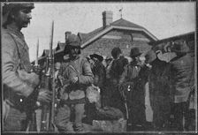 Boer Prisoners at Vereeniging 1900. Artist: Biograph Company