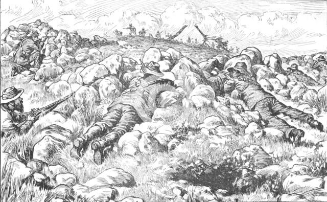 'Boer Sharpshooters Near Ladysmith', 1902. Artist: Unknown.