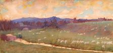 Bogie Bridge, Sunset, c1870-1890. Creator: George Wilson