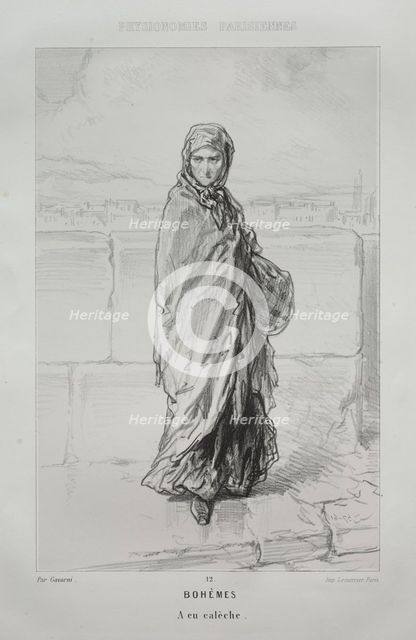 Bohèmes. Creator: Paul Gavarni (French, 1804-1866).