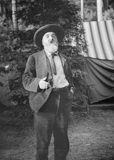 Bohemian Club Grove scene, between 1896 and 1911. Creator: Arnold Genthe