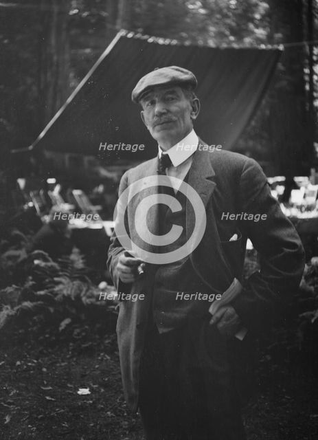 Bohemian Club Grove scene, between 1896 and 1911. Creator: Arnold Genthe.