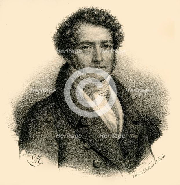 'Boieldieu', (1775-1834), c1830. Creator: Francois-Seraphin Delpech.