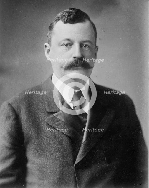 Boies Penrose, portrait bust, 1911. Creator: Bain News Service.