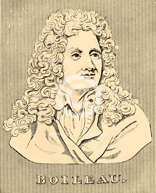 'Boileau', (1636-1711), 1830. Creator: Unknown.