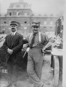 Boillot & Rigal in Army, 21 Oct 1914. Creator: Bain News Service