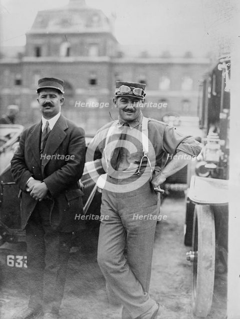 Boillot & Rigal in Army, 21 Oct 1914. Creator: Bain News Service.