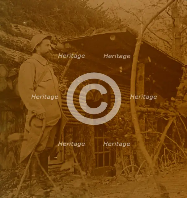 Bois d'Haumont, northern France, c1914-c1918. Artist: Unknown.