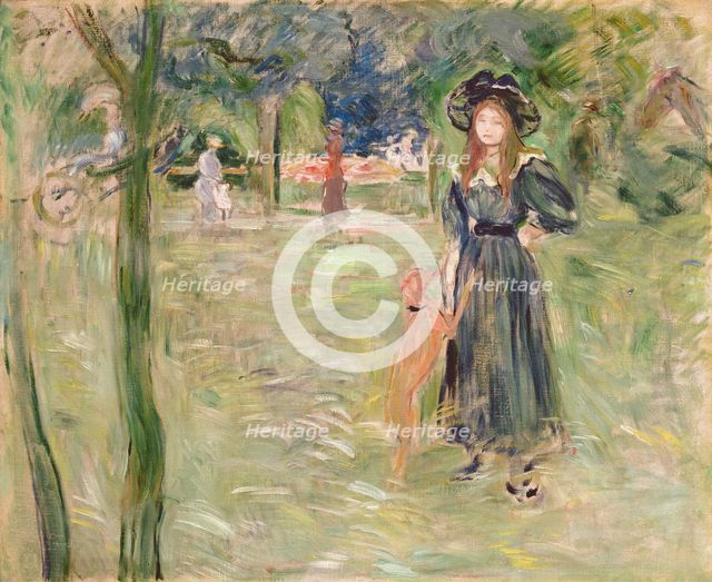 Bois de Boulogne, 1893. Artist: Morisot, Berthe (1841-1895)