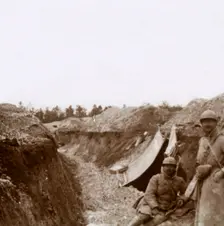Bois de la Grille, northern France, c1914-c1918