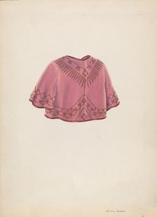 Bolero Jacket, c. 1937. Creator: Syrena Swanson