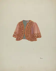 Bolero Jacket, c. 1940. Creator: Josephine C. Romano