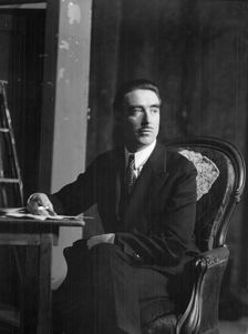 Boleslavsky, N., Mr., portrait photograph, 1928 Creator: Arnold Genthe