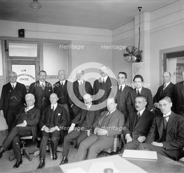 Bolivia Conference Committee, 1920. Creator: Harris & Ewing.