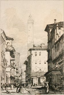 Bologna, between 1826 and 1827. Creator: Richard Parkes Bonington