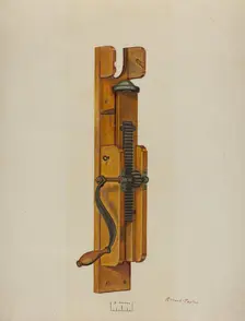Bologna Stuffer, c. 1938. Creator: Richard Taylor
