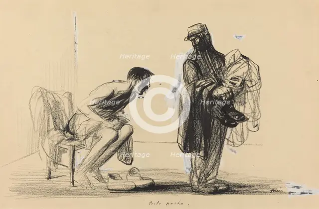 Bolo pacha, c. 1914/1919. Creator: Jean Louis Forain.