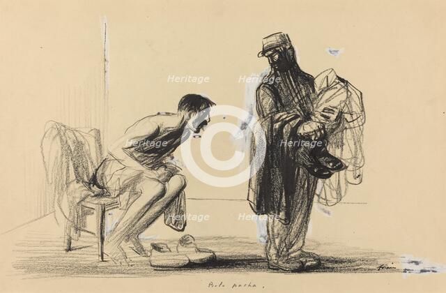 Bolo pacha, c. 1914/1919. Creator: Jean Louis Forain.