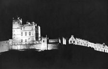 Bolsover Castle by night, Derbyshire, 1935. Creator: Unknown