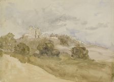 Bolsover Castle, Derbyshire, 1831-40. Creator: David Cox the Elder