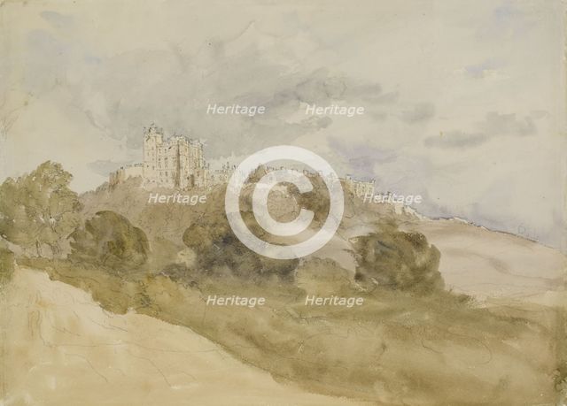 Bolsover Castle, Derbyshire, 1831-40. Creator: David Cox the Elder.