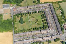Bolsover Model Village colliery workers cottages, Derbyshire, 2022. Creator: Emma Trevarthen