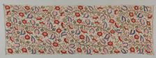 Bolster Cover, 19th century. Creator: Unknown