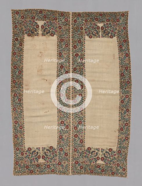 Bolster Cover, Greece, 18th century. Creator: Unknown.