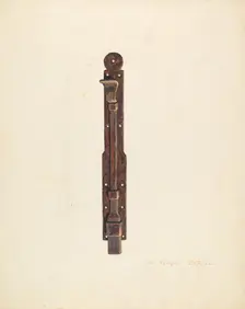 Bolt, c. 1939. Creator: John Petrucci