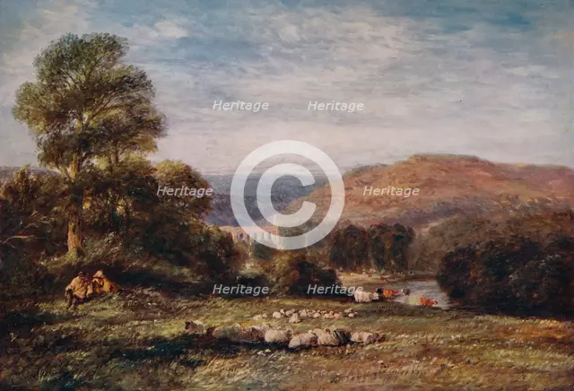 'Bolton Abbey', 1850. Artist: David Cox the elder.