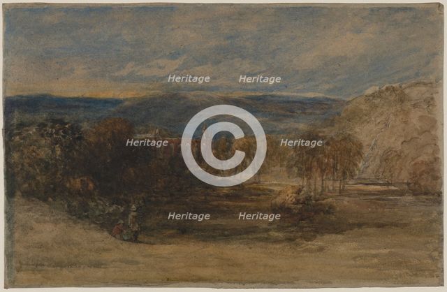 Bolton Abbey, c. late 1840s-1857. Creator: David Cox (British, 1783-1859).