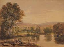 Bolton Abbey, Yorkshire, 1841-44. Creator: David Cox the Elder