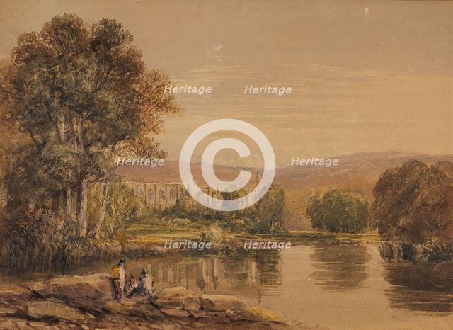 Bolton Abbey, Yorkshire, 1841-44. Creator: David Cox the Elder.