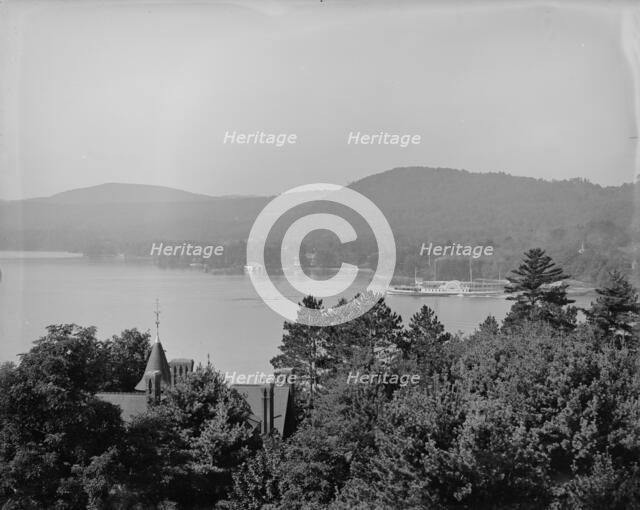 Bolton Bay from the Sagamore, Green Island, Lake George, c1904. Creator: Unknown.