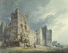 Bolton Castle, Yorkshire, 1795-1802. Artist: Thomas Girtin