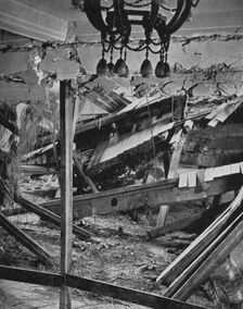 Bomb explosion in the Buergerbraukeller in Munich 1939, (1940)