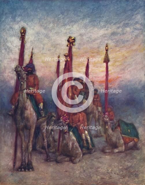 'Bombay Chiefs' Camp', 1903. Artist: Mortimer L Menpes.