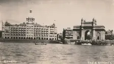 Bombay - Taj & Gateway c1930. Creator: Unknown